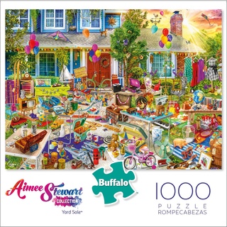 จิ๊กซอว์ Buffalo Games - Yard Sale  1000 piece  (ของแท้  มีสินค้าพร้อมส่ง)