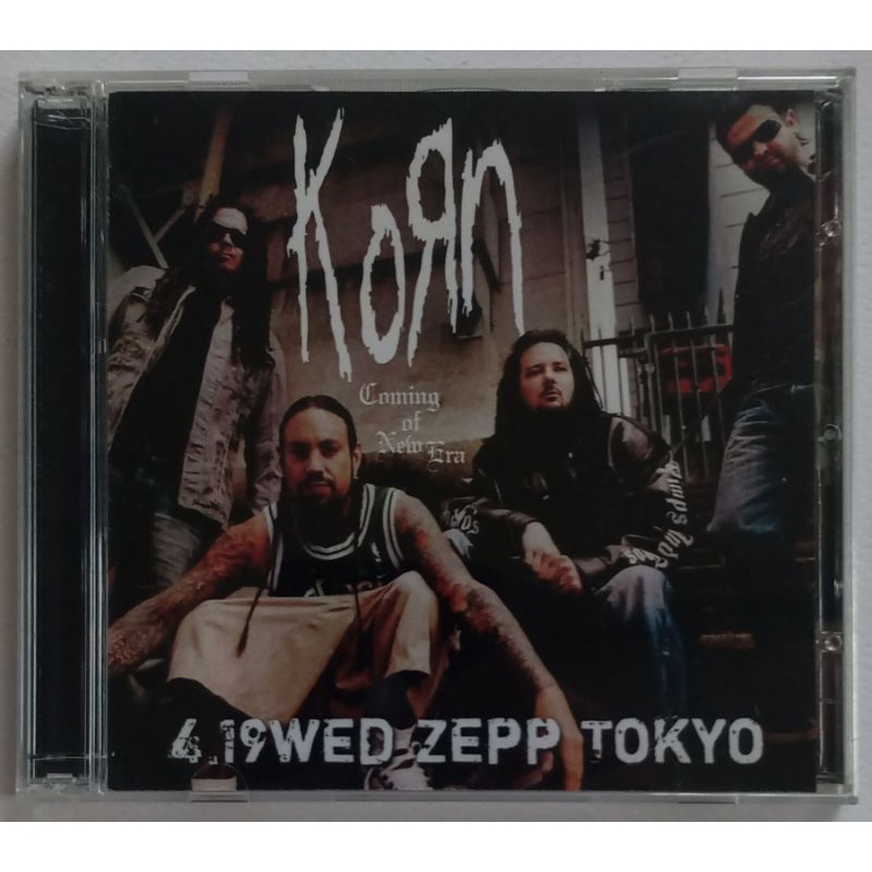 ซีดีเพลง 2CD KORN Zepp, Tokyo, Japan (Live/Concert) *RARE* CD Music