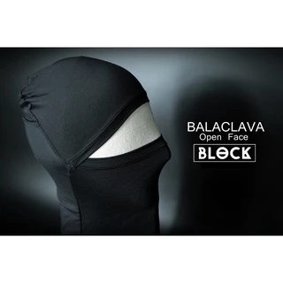 โม่ง Block กัน UV แบบเปิดหน้า สีดำ (Open Face)