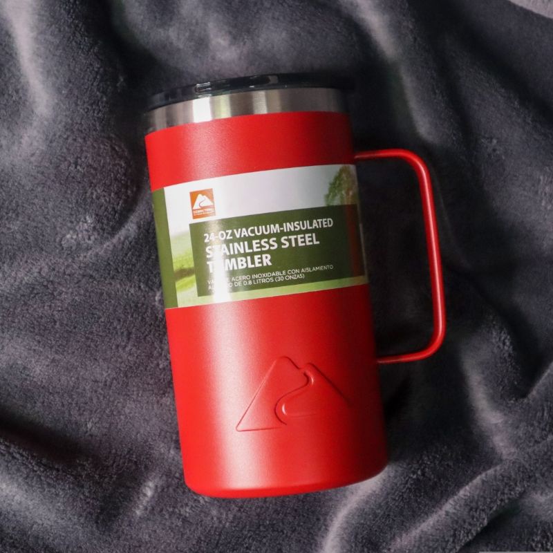 แก้ว เก็บความเย็น Ozark Trail 24oz. สีแดง สีดำ สีน้ำเงิน สีขาว