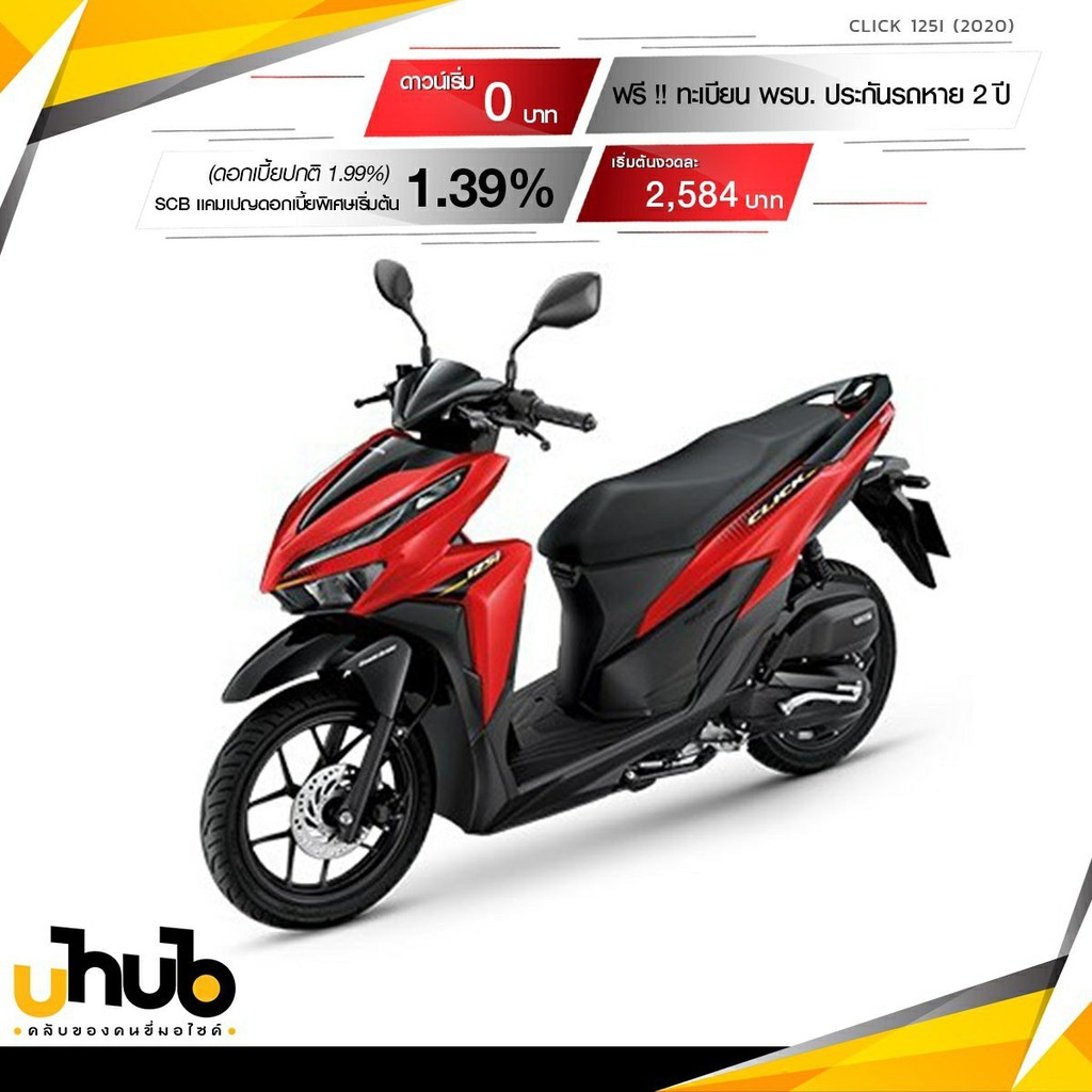 ล อแม ก Click 125i Honda Click 125i ถ กท ส ด พร อมโปรโมช น ม ค 22 Biggo เช คราคาง ายๆ