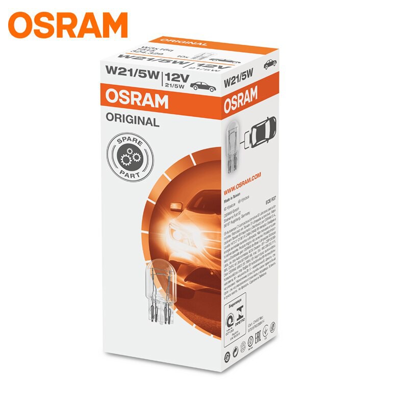 OSRAM T20 12V 21/5W - 7515 ไฟเบรคแบบเสียบปลั๊ก