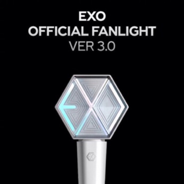 『 พร้อมส่ง 』 EXO Official FAN LIGHT ver.3 แท่งไฟ EXO ของแท้