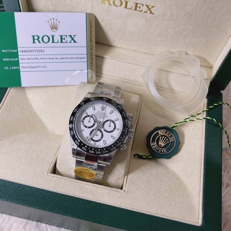 (2mr.) SWISS  Oyster Perpetual Cosmograph Daytona  โรงงาน  NOOB factory แท้100% เครื่อง Cloning Cali