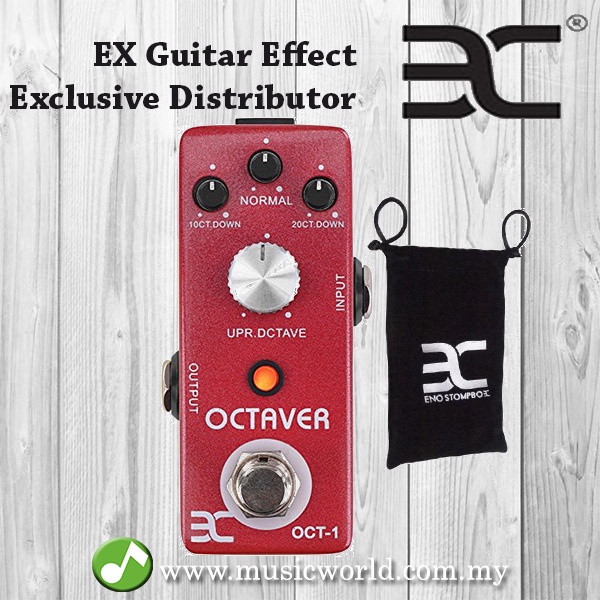ENO EX OCTAVER TC-01 OCT-1 Octave กีตาร์ไฟฟ้า Compact Mini Pedal