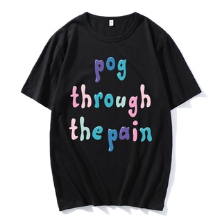 ผลิตภัณฑ์ใหม่👕เสื้อยืดคอกลม แขนสั้น พิมพ์ลาย Tommyinnit Pog Through The Pain คุณภาพสูง แฟชั่นฤดูร้อน สําหรับผู้ชาย 2022