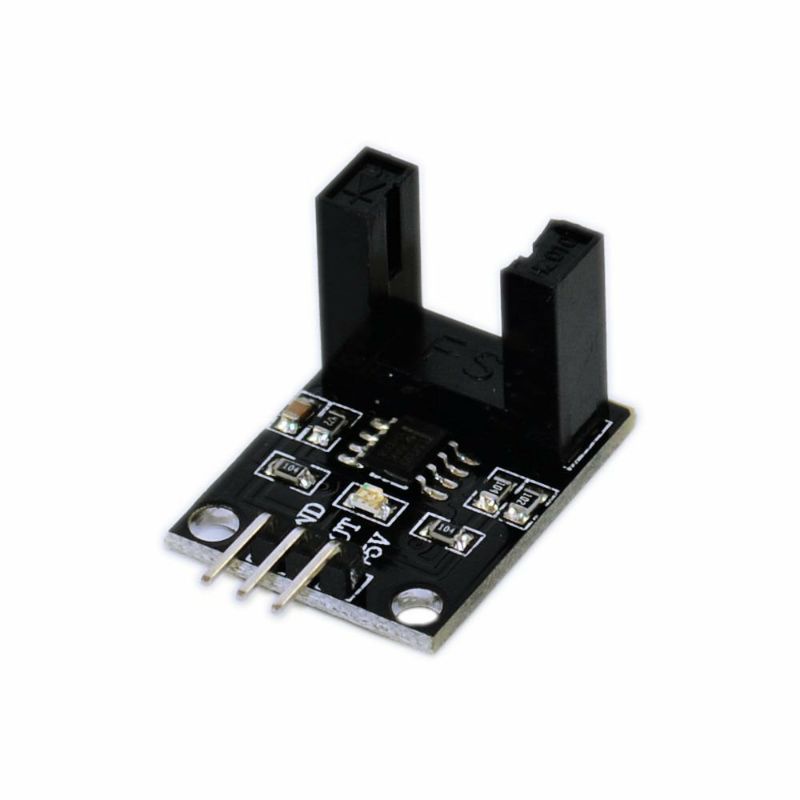 โมดูล เซ็นเซอร์การนับลำแสงผ่านลำตัวกว้าง โมดูลเซ็นเซอร์ความเร็วมอเตอร์ โฟโตอิเล็กทริคเซนเซอร์ลำแสงทะลุลำแสง - รูปที่ 2