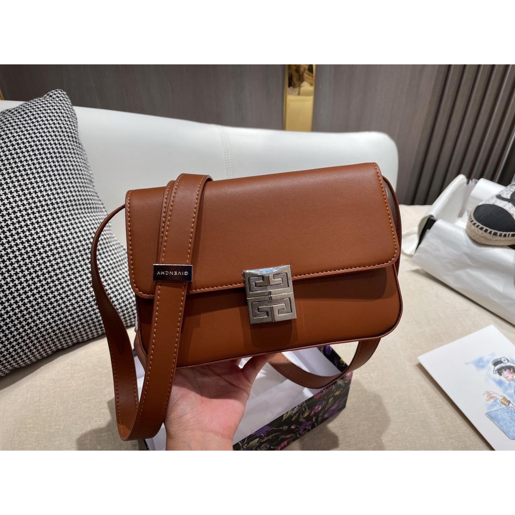 HOT 2021 Bag Size Givenchy Tofu Bag Synchronously Sell This Harden Lock True  Yyds Is So Beautiful, The Classic Style I | Shopee Thailand