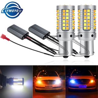 หลอดไฟเลี้ยวรถยนต์ Canbus Drl Led P21W Py21W Ba15S Bau15S T20 7440 W21W T25 3156 3030 69 Led 2 ชิ้น