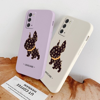 เคสเห็นลูกสุนัขมือถือ ซิลิกาเจลเหลว Phone Case For Samsung Galaxy Note 20 Ultra 20Ultra 10 Plus 10Plus 9 ปกโทรศัพท์กันกระแทก