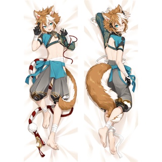 ปลอกหมอน ลาย Gorou Hugging Dakimakura ขนาด 60x180 ซม. สําหรับแต่งกาย