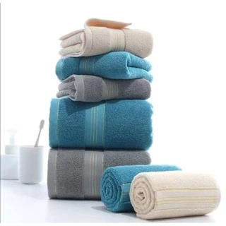 M99 ผ้าเช็ดตัว เนื้อผ้าหนาอย่างดี ผ้าcotton100% มี 3 สีขนาด (70*140cm)