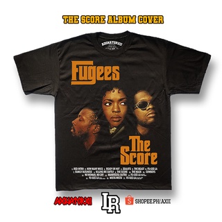 เสื้อยืด พิมพ์ลายอัลบั้ม Fugees Ths Score