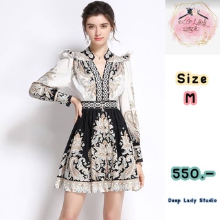 Dress สวยหรู ดูดีดูแพง ‼️มีสต็อค+พร้อมส่ง‼️งานป้าย NANNAPAT