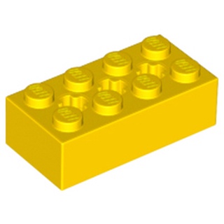 [1062] ชิ้นส่วนเลโก้ Lego Part Technic, Brick 2 x 4 with 3 Axle Holes (39789) ราคา/ชิ้น