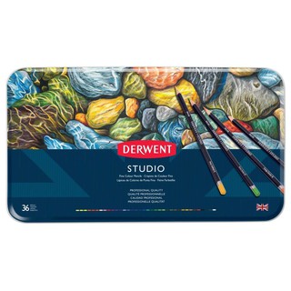 Derwent studio 36 I สีไม้เดอร์เวนท์ รุ่น สตูดิโอ 36 สี