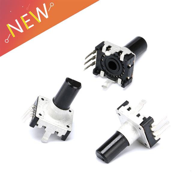 2 ชิ้น 360 องศา Rotary Encoder EC12 E12 เสียง Encoder Coding 3Pin ด้ามยาว 15 มม.