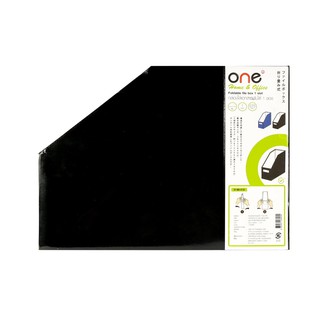 กล่องใส่เอกสารพับได้ 1 ช่อง ดำ ONE/1 Folding Document Box Black ONE