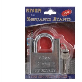 กุญแจลูกปืน SQUARE BEAM LOCK 60 มม. สีสเตนเลส