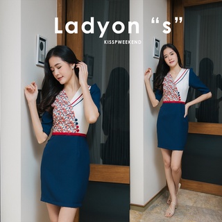 SHP358 LADY ON "S"  dress (signature cutting)