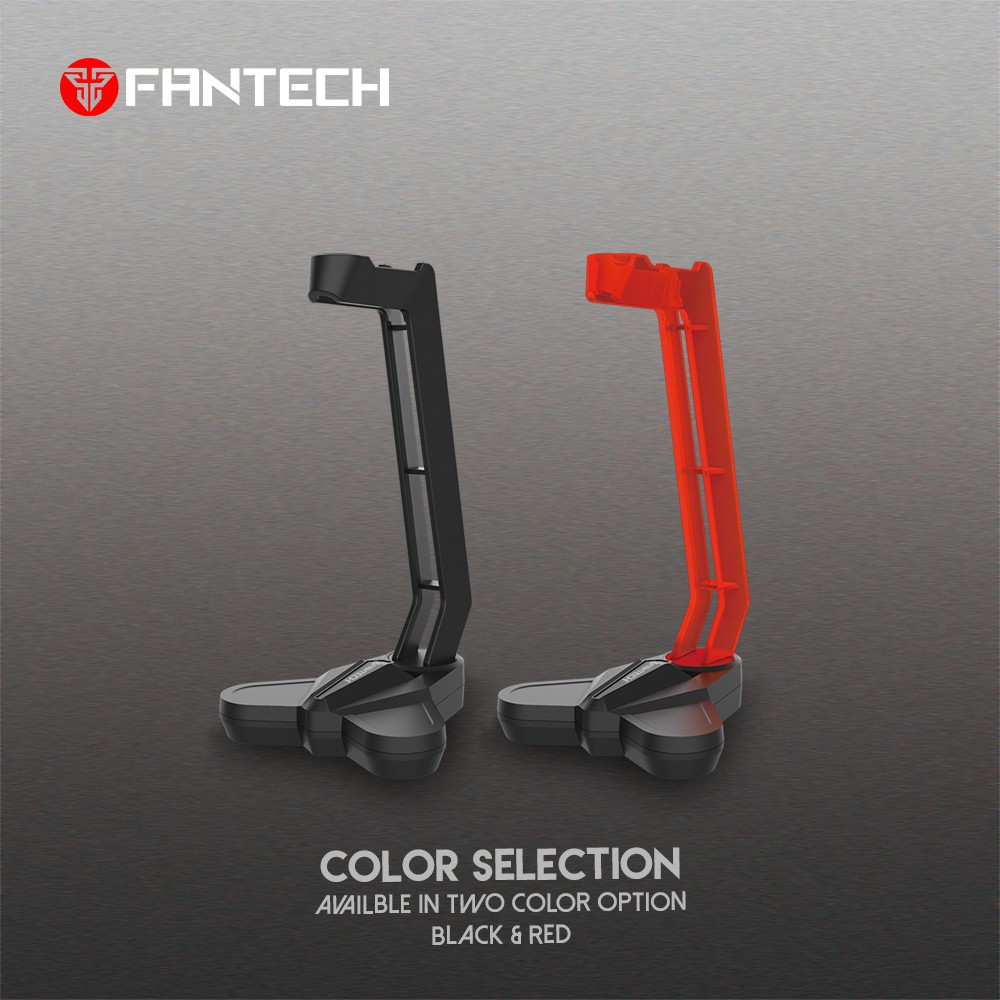 ขาตั้งหูฟัง Fantech AC3001 BLACK RED PINK SPACE EDITION Headphone Stand With Cable Holder