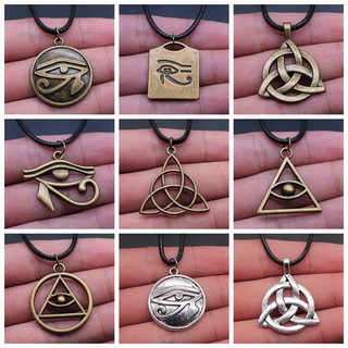 Amulet Eye Of Horus จี้สร้อยคอแฮนด์เมด Diy .