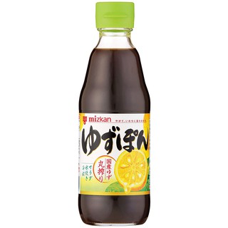 ยูสุปอนซึ YUZUPON MIZKAN 360 ml. Yuzu Ponzu ปอนซึซอส พอนซึ ผสมส้มยูสุ ซอสเปรี้ยวญี่ปุ่น มิซกัน  น้ำจิ้มชาบู สุกี้ญี่ปุ่น