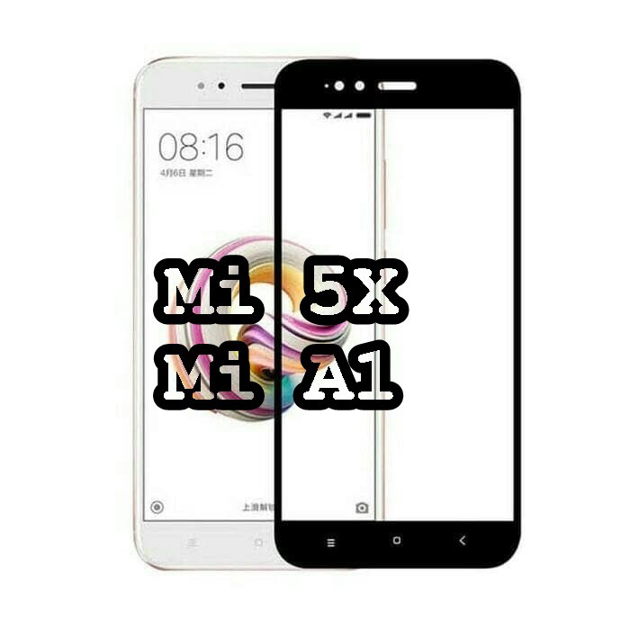 กระจกนิรภัย Xiaomi Mi 5X Mi A1 Mi5x MiA1 แบบเต็ม