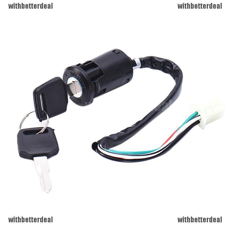 universal ignition barrel คีย์สวิทช์สําหรับรถจักรยานยนต์รถ atv
