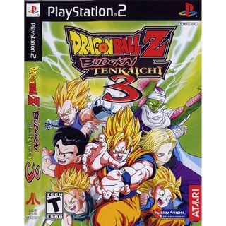 แผ่นเกมส์ Dragon Ball Z Budokai Tenkaichi 3 PS2 Playstation2 คุณภาพสูง ราคาถูก
