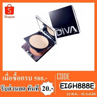 แป้งทาหน้า mistine diva super powder spf25 pa++