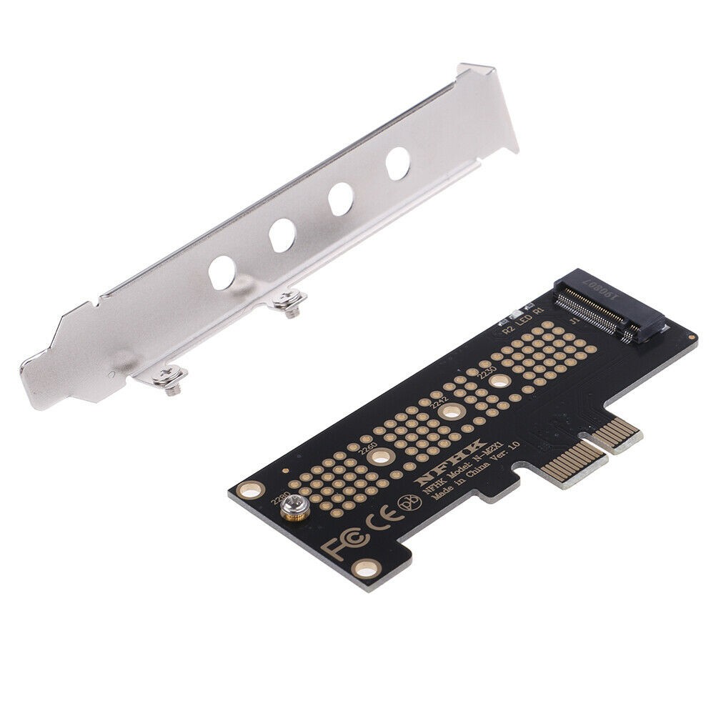 (สำหรับPCIe x1)(N-M2X1)NVMe PCIe M.2 NGFF SSD to PCIe x1 adapter card ...