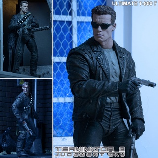 Figma ฟิกม่า Figure  Neca Terminator 2 Judgment Day ฅนเหล็ก 2029 T-800 Arnold Schwarzenegger อาร์โนลด์ ชวาร์เซเน็กเกอร์