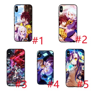 Sony Xperia 5 10 II III IV V 230901 เคสโทรศัพท์ แบบนิ่ม ลาย no game no life สีดํา สําหรับโทรศัพท์มือถือ