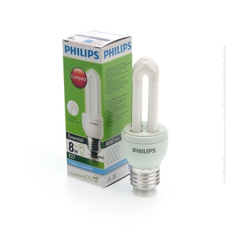 หลอดซูเปอร์คุ้ม 8W E27 PHILIPS [หลอดประหยัดไฟ]