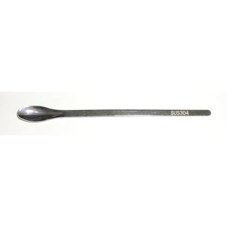ช้อนตักสาร สแตนเลส Stainless Steel Spatula แบบ ช้อนข้างเดียว ช้อนสองข้าง ช้อนข้าง-พายข้าง ยาว 20cm