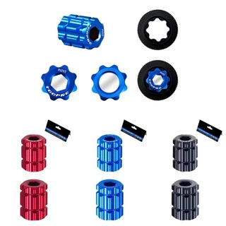TOOPRE เครื่องมือถอดฝาปิดขาจาน กระโหลกกลวง Shimano อลูมิเนียม (1ชิ้น)