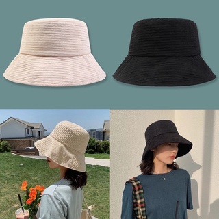 (WW) หมวกบักเก็ตกันแดด ทรงวินเทจ Bucket hat