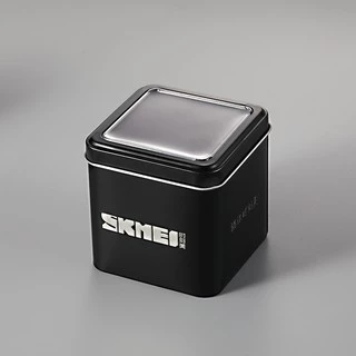 SKMEI กล่องโลหะ เก็บนาฬิกาข้อมือ กล่องของขวัญ 06 box SKMEI LOGO BOX06 watch BOX Gift Box Package