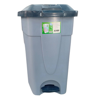 🔥ยอดนิยม!! MODERN ถังขยะแบบเหยียบเปิดฝา ความจุ 85 ลิตร สีเทา Garbage &amp; Recycling Bins