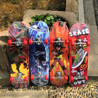 สเก็ตบอร์ด Skateboards ขนาด80*20*10cmรุ่น เมเปิ้ลเกรดเอ ทนทานไม่แตกง่าย สเก็ตบอร์ดแฟชั่น สเก็ตบอร์เด็ก