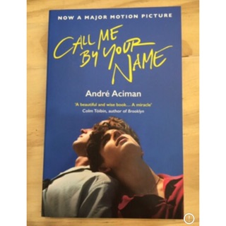 Call me by your name ภาษาอังกฤษ มือหนึ่ง Best Seller!!