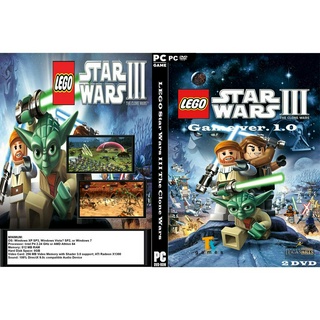 แผ่นเกมส์ PC LEGO Star Wars III The Clone Wars (2DVD)