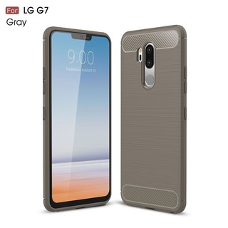 เคส Phone Case LG G7 คาร์บอนไฟเบอร์ เคสอ่อนนุ่ม โทรศัพท์ กรณี