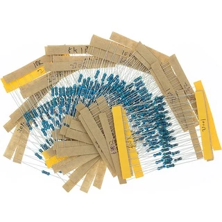 ตัวต้านทาน 600 ชิ้น Resistor 1/4W 1% แพ็ครวม 30 ค่า ค่าละ 20 ชิ้น รวมเป็น 600 ชิ้น