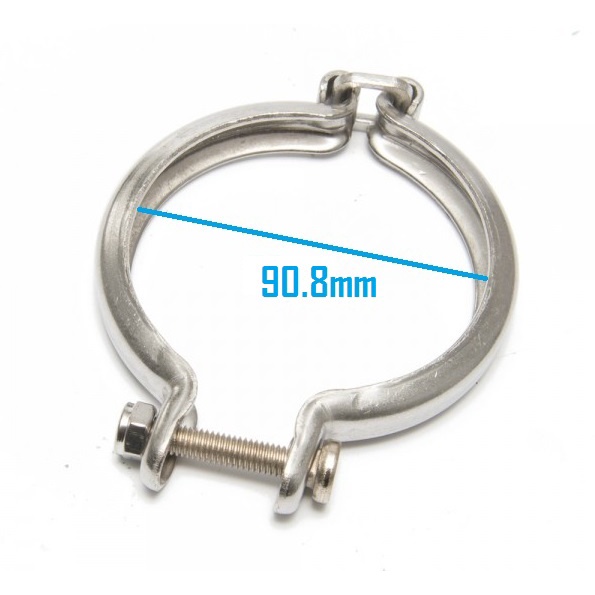 EPMAN Turbo V-Clamp 90 มม.TD05 TD06 Mitsubishi Turbocharger V band Vclamp Vband 998 มม. 90.8 มม.