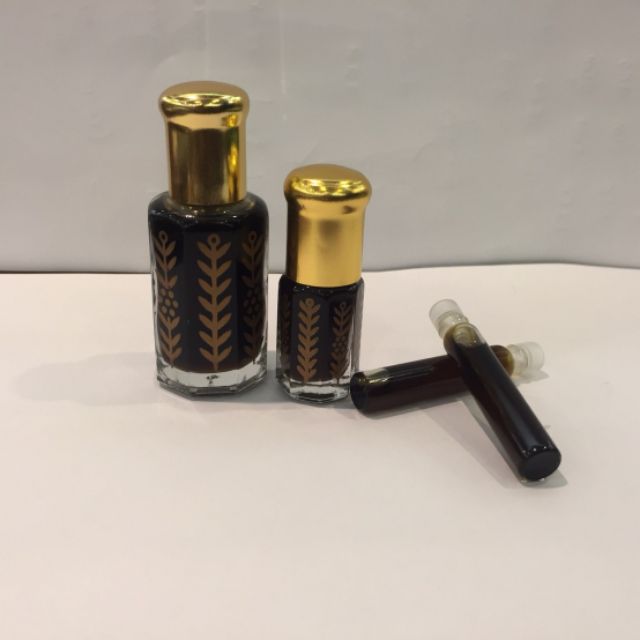น้ำมันกฤษณาบริสุทธิ100%ขนาด3ml.Agarwood oil## โปร !!!แถมสบู่กฤษณา-น้ำผึ้ง(ขออภัยของแถมหมดคะ )
