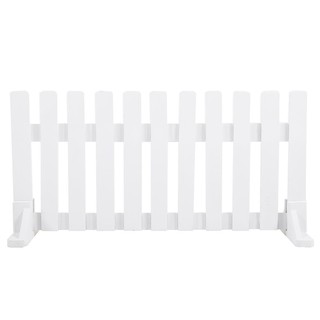 รั้วไม้เต็งตั้งพื้น 70x35 ซม. สีขาว TENG WOODEN FENCE SPRING 70X35CM WHITE