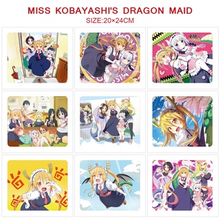 Miss Kobayashis Dragon Maid KannaKamui แผ่นรองเมาส์ กันน้ํา กันลื่น สบาย สําหรับเล่นเกม สํานักงาน