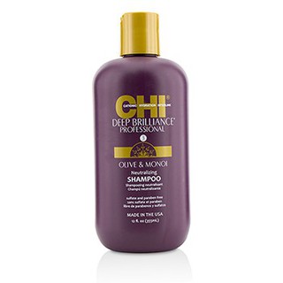 CHI  Deep Brilliance Olive &amp; Monoi Neutralizing Shampoo  Size: 355ml/12oz